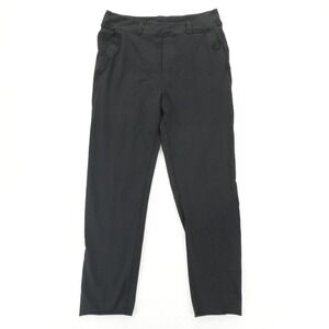 Frank Eileen Pants Womens Small Black The Lab Pants Stretch Cropped Pull On USA